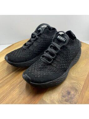 Nobull All Day Knit Diamond Runners Shoes Unisex Men’s 4.5 Women's 6 Black